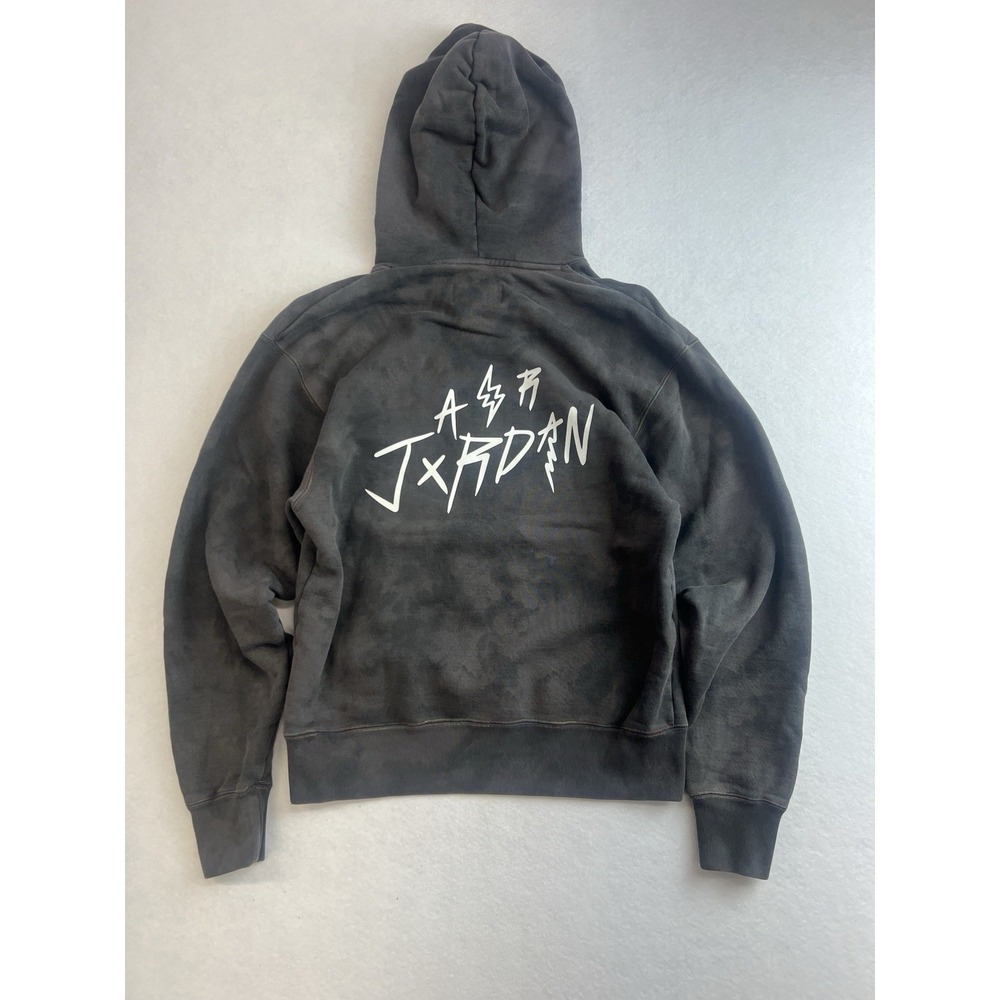 J Balvin × Jordan Brand UV Reactive Tie Dye Hoodie Size S SAMPLE